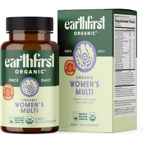 Women’s Multi Once Daily, Women's Multivitamin, Iron, Vitamin B12 & More, 19 Vitamins from Herbs & Superfoods, 30 Count