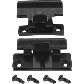 The Lord of the Tools 2Pcs Center Console Armrest Lid Latch Upper Lower Replacement MR532555 MR532556 Compatible with Mitsubishi Pajero V73 V75 V77 V93 V97 Montero Plastic