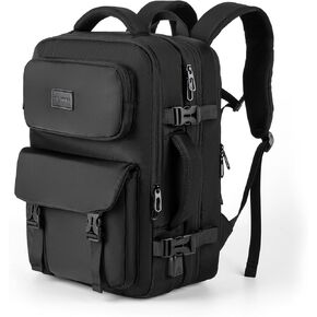 40L Travel Backpack, Expandable Waterproof Carry-On Laptop Daypack, Large Suitcase Luggage Daypack for Business Traveling on Airplane, Flight Approved
