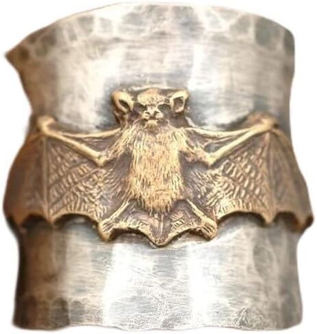 خمر الفضة الماس النحل سبينر الدائري 925 الفضة الاسترليني النحاس زهرة تململ خواتم الفرقة نحت زهرة النحل فراشة الدائري الإبداع جوهرة الزفاف خاتم الخطوبة النحل 6 in Kuwait