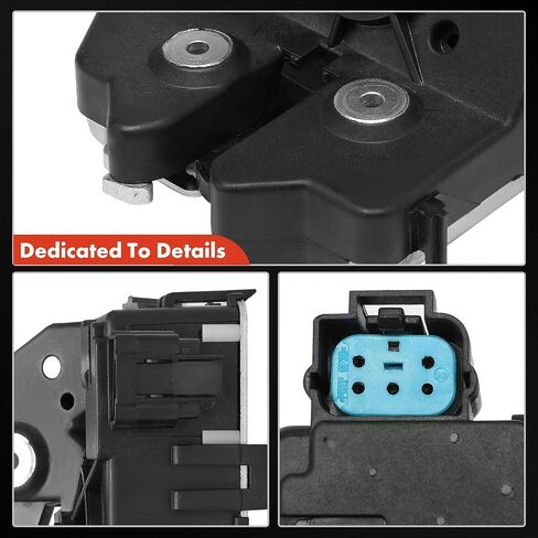 A-Premium Rear Trunk Latch Tailgate Door Lock Actuator Compatible with Ford Focus 2000-2007, With Anti-Theft Package, Rear Tailgate in Saudi Arabia