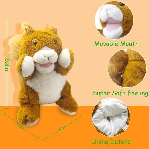 الدمى دمية اليد axolotl أفخم الدمى، لينة محشوة الحيوان لعب الدمى اليدوية للأطفال الذين تتراوح أعمارهم بين 4-8 قصة الدمى الحيوانية، دمية كبيرة مع دمية الفم المنقولة in Kuwait