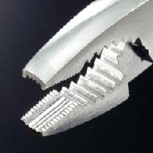 ENGINEER PZ-56 Screw Removal Pliers, Slip Joint, unique vertically serrated jaws to grip damaged screws with no slippage, Made in Japan in Saudi Arabia