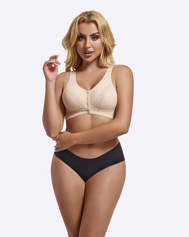 Bras for Older Women Front Closure Bras for Women Front Closure Womens Bra with Front Closure Front Button Senior Bras in Saudi Arabia