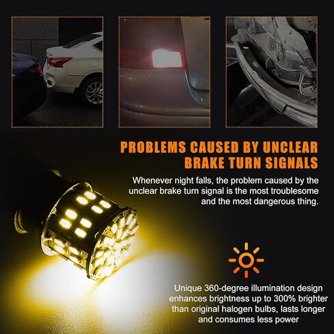 20 PCS 1156 Car LED Bulb, 1141 1003 1156 7506 BA15S High Brightness LED Bulbs Replacement, 12 Volt Bulb for RV Camper Trailer Boat Trunk Interior Lights, Car Accessories (White) in Kuwait