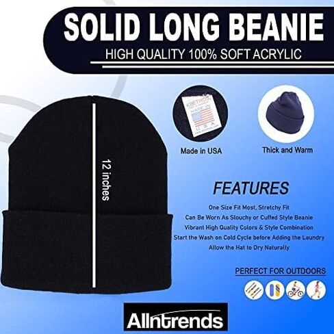 قبعة ALLNTRENDS Beanie Hat Cummins Engines قبعة شتوية دافئة لمحبي السيارات in Kuwait