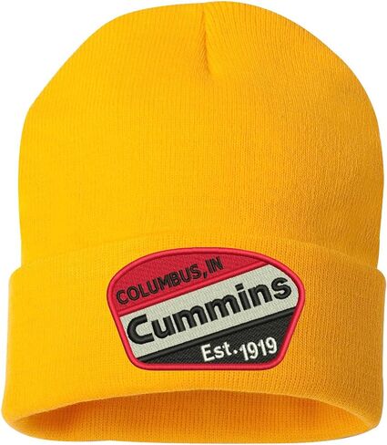قبعة ALLNTRENDS Beanie Hat Cummins Engines قبعة شتوية دافئة لمحبي السيارات in Kuwait