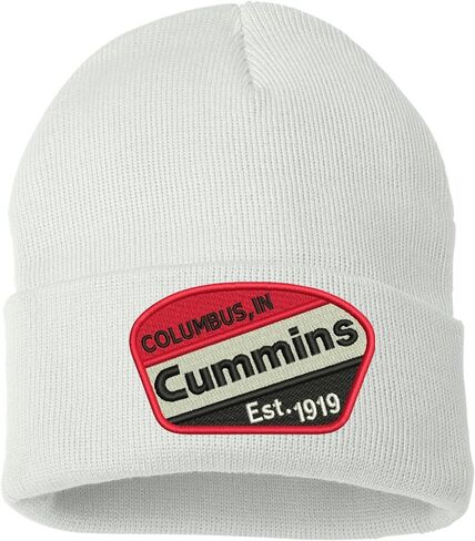 قبعة ALLNTRENDS Beanie Hat Cummins Engines قبعة شتوية دافئة لمحبي السيارات in Kuwait