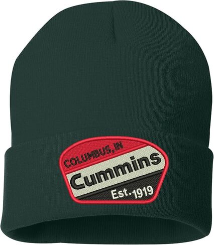 قبعة ALLNTRENDS Beanie Hat Cummins Engines قبعة شتوية دافئة لمحبي السيارات in Kuwait