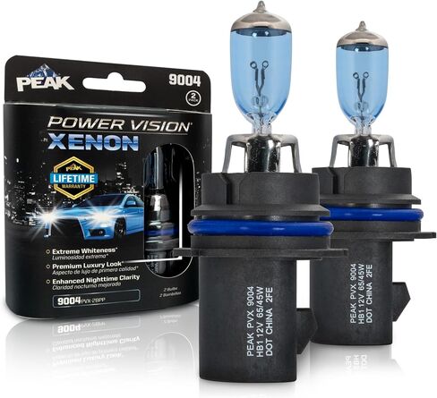 PEAK Power Vision Automotive High Performance 9004/HB1 65/45W Headlights (2 Pack) in Kuwait