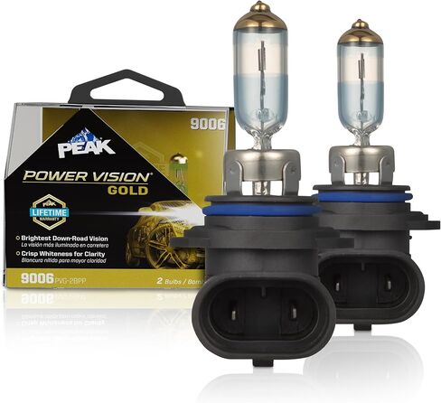 PEAK Power Vision Gold Automotive High Performance 9006/HB4 55W Headlight Bulbs (2 Pack) in Kuwait