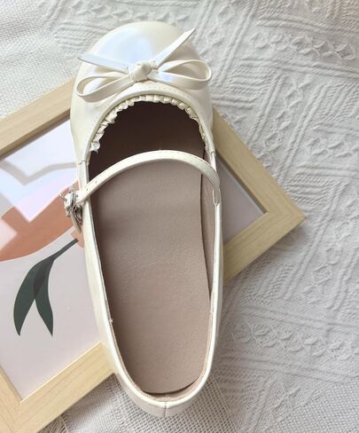 Lolita Shoes Cute Mary Jane Flats Dress Shoes Party Wedding for Girls in Saudi Arabia