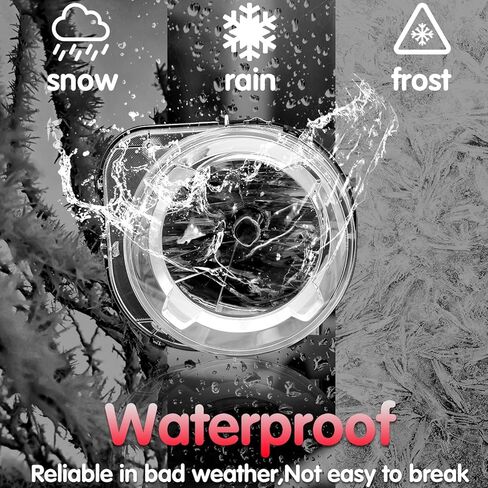 مجموعة المصابيح الأمامية تناسب 2015 2016 2017 2018 Jeep Renegade، مصباح أمامي بديل مع ضوء هالوجين (زوج) in Kuwait