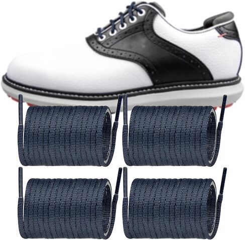 Endoto 2 Pairs Shoelaces for FootJoy Golf Dress Oxford Shoe Laces Replacement Shoe Strings in Kuwait