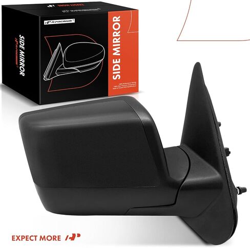 A-Premium Passenger Side Power Door Mirror - Compatible with Ford Ranger 2006-2011 & Mazda B2300/B3000/B4000 2006-2007 - Non-Heated Manual Folding Black Outside Rear View Mirror in Saudi Arabia