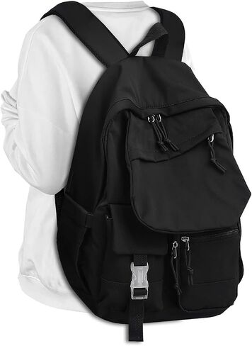 Backpacks for Girls, 15.6 Inch School Bag Cute Waterproof Laptop Bookbag Large College Backpack for Teen Women Students Anti Theft Travel Daypack, Pink in Saudi Arabia
