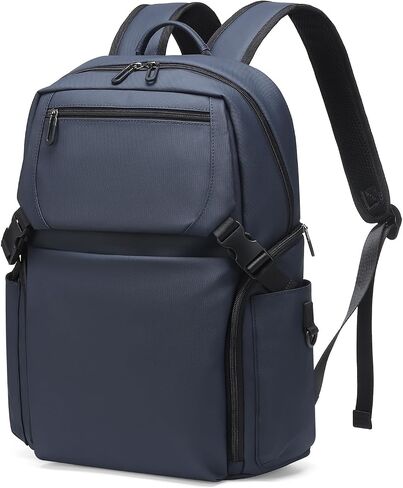 Laptop Backpack Airline Approved for Men Fit 16 Inch Oxford Carry on Luggage Weekender Daypack (Black) in Kuwait