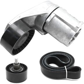 11287589366 Drive Tensioner Timing Belt Kit, Replacement for BMW 535i 2011-2016 640i 2012-2018 X5 2011-2017 X6 3.0L 2011-2019, Replaces 11287589361 11287599097 11287628661