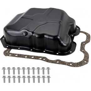 4884665AC Engine Oil Pan with Drain Plug&Gasket and 20 Screws Fits For Dodge(AVENGER/CALIBER/JOURNEY);Jeep(COMPASS/PATRIOT);Chrysler(Cirrus/200/SEBRING/);L4 2.4L 2.0L # 264-361