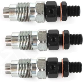 3PCS D1403 D1503 D1703 D1803 Fuel Injector Set 16082-53900 16082-53903 for Kubota KX91-3 U35 L2600 L2900 L3010 L3200 L3410 L3540 L3700 L3800 Tractor