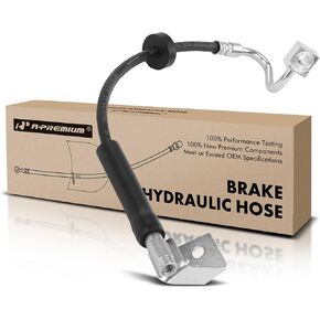 A-Premium Front Passenger Brake Hydraulic Hose Compatible with Select Ford, Lincoln and Mercury Models - Crown Victoria/Town Car/Grand Marquis 2003-2011, Marauder 2003-2004, 4.6L - Replace# 3W1Z2078AA