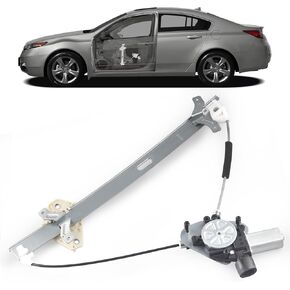 Front Left Driver Side Power Window Regulator with Motor Assembly Compatible with 2003-2007 Honda Accord Sedan 4-Door Replace Window Lift Regulator Assy 741-306 72250SDAA02