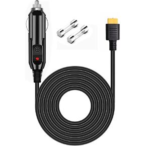12V/24V Car Charger Cable Compatible Anker SOLIX C200/C300/C800/C1000/F1200 /F1500/F2000/F2600,Westinghouse iGen1000s Portable Power Station,ALLPOWERS R600/S2000 Pro XT60 Plug Solar Generator