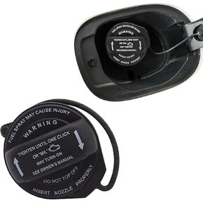 FZJDSD Gas Cap Fuel Cap 95820124131 Compatible with Porsche Cayenne Base Sport GTS Turbo S Platinum Edition 3.0L V6 3.6L V6 4.8L V8 2011-2018 Porsche Cayenne Gas Cap Tether Fuel Tank Filler Cap