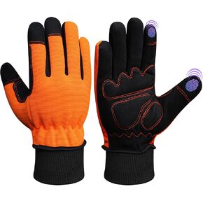 Waterproof Winter Gloves for Men/Women Warm Thermal 3M Thinsulate -20℉ Windproof Skiing Gloves with Touchscreen, Anti-Slip Thermal Lining Gloves for Cycling Skiing,Snowboarding