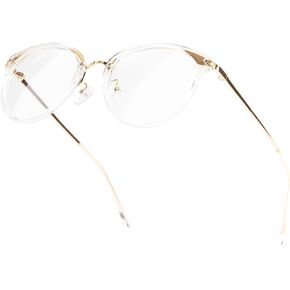 Blue Light Glasses for Women Retro Round Gaming Glasses Anti Blue Ray Computer Screen Glasses Men Reading Glasses