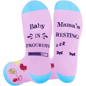 New Mom Christmas Gift, New Mom Gifts,New Mom Stocking Stuffers,Pregnancy Gifts,Pregnancy Socks,Expecting Motherc'S Day Gifts,Mom To Be Gifts for 1st Time Mom,Gifts for New Parents,Gender Reveal Gifts