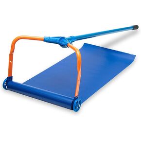 AVA750, Easy and Quick Snow Roof Rake for Snow Removal, Heavy-Duty Slide, Cut and Tear Resistant, Built-in Wheels Prevent Damage, Made in The USA, AVA750