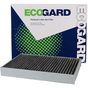 ECOGARD XC11582C Premium Cabin Air Filter with Activated Carbon Odor Eliminator Fits Tesla S 2012-2016