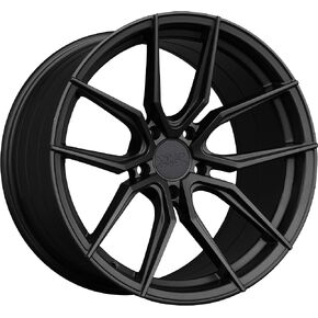 XXR 559 Flat Graphite Wheel with Aluminum (19 x 8.5 inches /5 x 120 mm, 40 mm Offset)