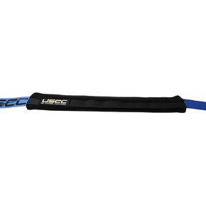 US Cargo Control 2 Inch x 20 Inch Fleece Sleeve Protector for Tie Downs with Hook and Loop Closure, Strap Protector for 2 Inch Ratchet Straps, 1/2 Inch Thick to Protect Your Straps and Cargo Items