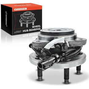 A-Premium Front Wheel Bearing and Hub Assembly with ABS & 5-Lug Compatible with Ford Ranger 2000-2002, Mazda B3000 2001-2002, B4000 2000-2002, 4WD Only