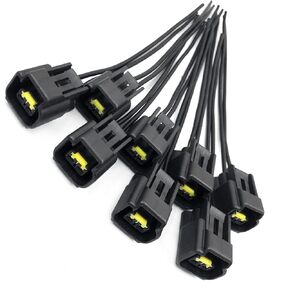 FainWan 8pcs Ignition Coil Connector Plug Pigtail Harness with Wires Compatible with Fo-rd F-150 F-250 F-350 E-150 E-250 E-350