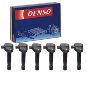 6 pc DENSO Direct Ignition Coils compatible with Honda Accord 3.5L V6 2008-2012