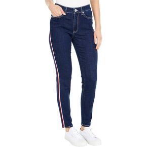 Tommy Hilfiger Tribeca Skinny with Global Tape in Star Wash