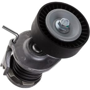 38427 (Fits TDI w/2.0L 1968cc Diesel Turbo) Accessory Drive Belt Tensioner Pulley Assembly Fit For 10-13 Au-di A3 TDI /13-14 V-w Bee-tle 10-14 Golf 12-14 Passat TDI [# 038903315AN 49440]
