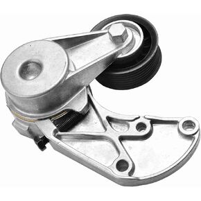 38317 Automatic Belt Tensioner w/Pully Compatible with AUDI Q7 2007-2010 PORSCHE CAYENNE 2004-2018 VOLKSWAGEN TOUAREG 2004-2017