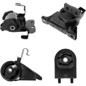 OCPTY Engine Motor Mount and Transmission Mount Set for Mazda Protege L4 1.8L 2.0L 1999-2003, for Mazda Protege5 L4 1.8L 2.0L 2002-2003 Manual Transmission # A6486 A6481 A6465 A6485 4PCS
