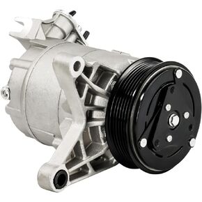 KAX 98271 Air Conditioner AC Compressor for 2006-2011 Impala 3.5/3.9L, 2006-2007 Monte Carlo 3.5/3.9L, 2006 G6 3.9L, Malibu 3.9L, A/C Compressor
