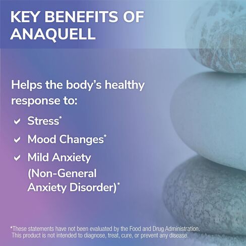 Tesseract Medical Research AnaQuell QR, Stress Relief & Mood Support Supplement, Quick Release L Citrulline & Anandamide, Helps Manage Anxiousness, 45 V-Caps, Size Exclusive to Amazon in Saudi Arabia