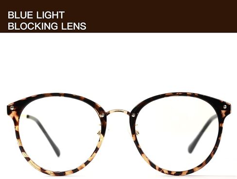 Blue Light Glasses for Women Retro Round Gaming Glasses Anti Blue Ray Computer Screen Glasses Men Reading Glasses in Saudi Arabia