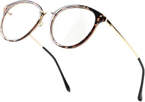 Blue Light Glasses for Women Retro Round Gaming Glasses Anti Blue Ray Computer Screen Glasses Men Reading Glasses in Saudi Arabia