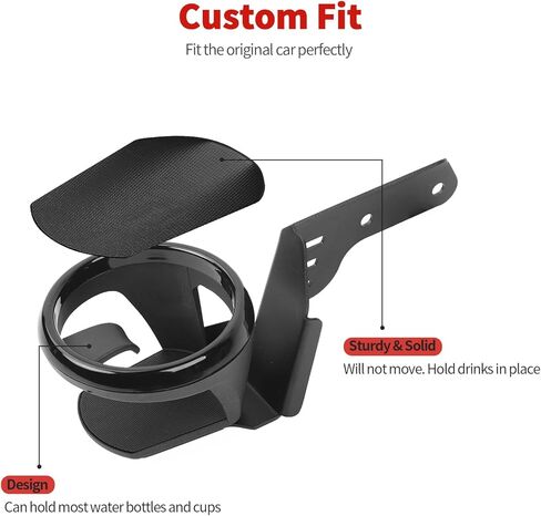 A Pillar Handle Cup Holder Fit for Ford Bronco 2021-2024, Driver Side in Saudi Arabia
