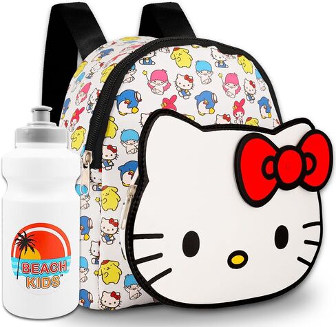 مجموعة محفظة حقيبة الظهر Hello Kitty Mini مقاس 10 بوصات: حقيبة ظهر My Melody Fashion من الجلد الصناعي in Saudi Arabia