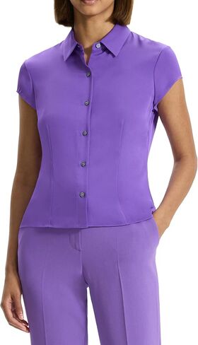 Theory Women's Cap Sleeve Blouse in Kuwait