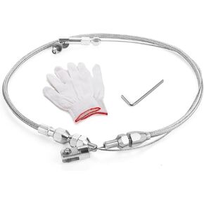 Spurtar 36" Braided Throttle Cable, Compatible With 97-07 Chevrolet/Chevy LS1 Engine 4.8L 5.3L 5.7L 6.0L, 36in Throttle Cable Repair Kit Stainless Steel Accelerator Cable in Kuwait